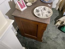 Eastlake era Marble top Dresser or cabinet