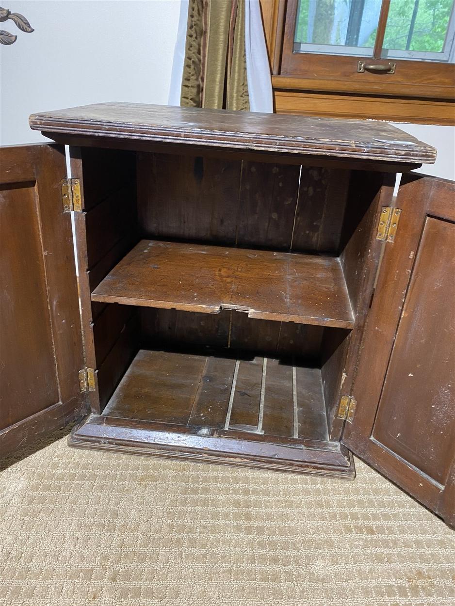 Nice Smaller 19th century wooden cabinet