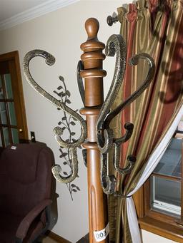 Antique Style Tall Hat or Coat Rack