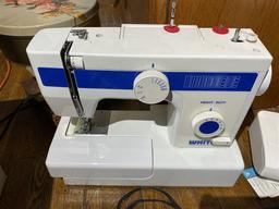 2 Newer Sewing Machines - Singer and White