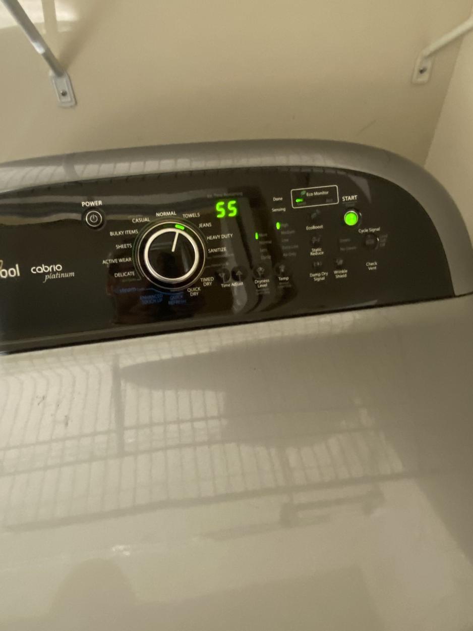 NIcer Whirlpool Cabrio Platinum Dryer