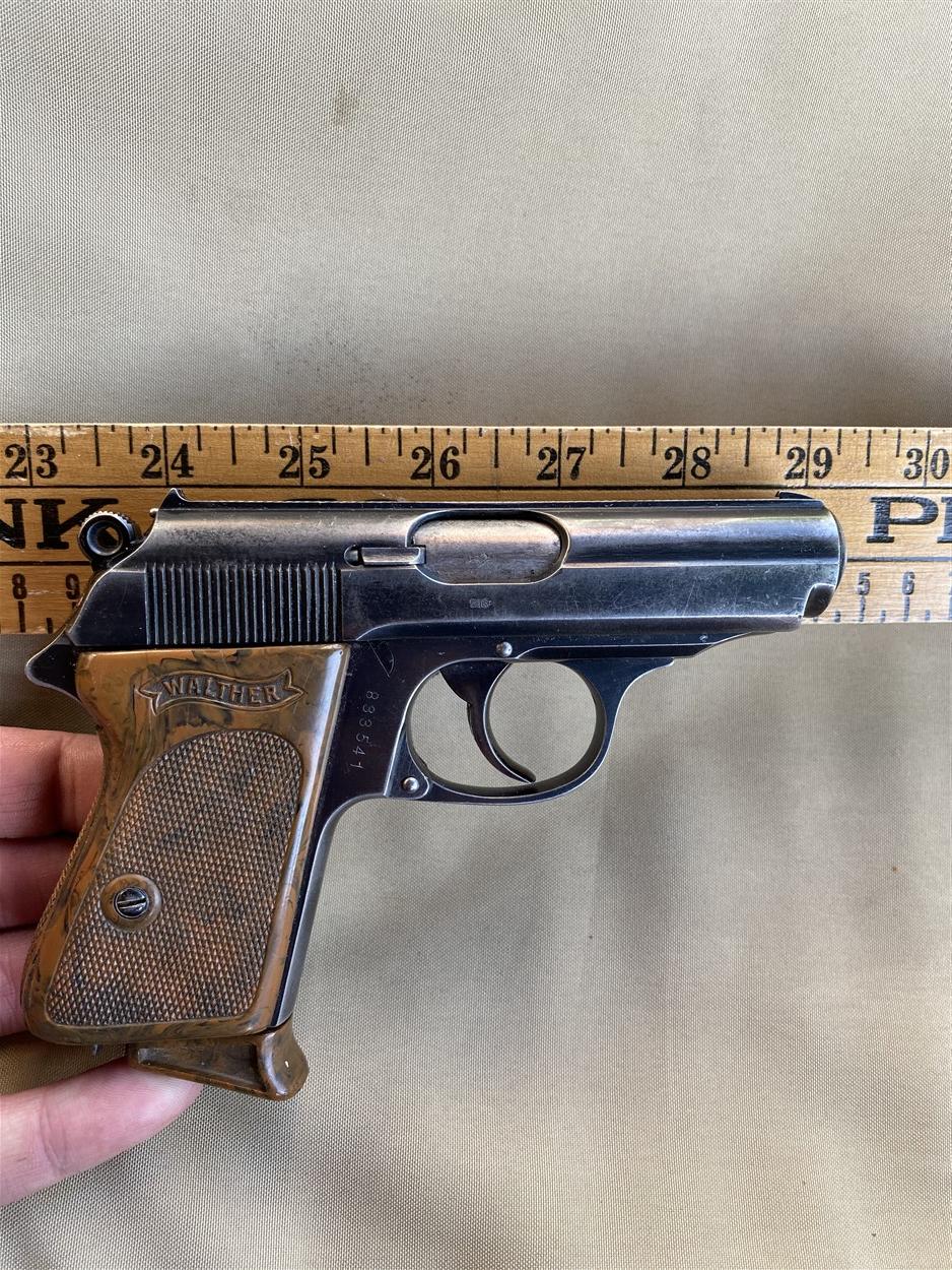 RZM Marked Nazi German Walther PPK 7.65 mm Pistol