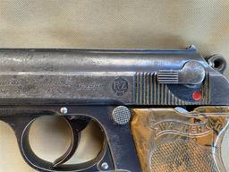 RZM Marked Nazi German Walther PPK 7.65 mm Pistol