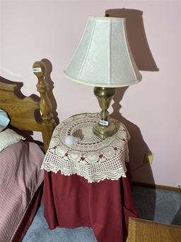 Cabinet and lamp