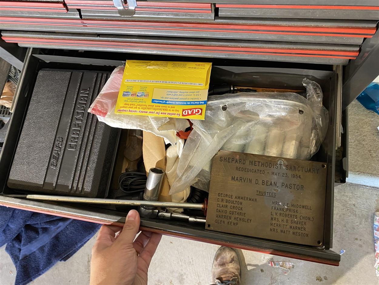 Craftsman Tool Box with contents of tools