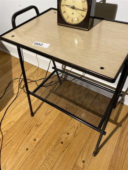 Retro 1950s Mid Century Modern Lamp Table