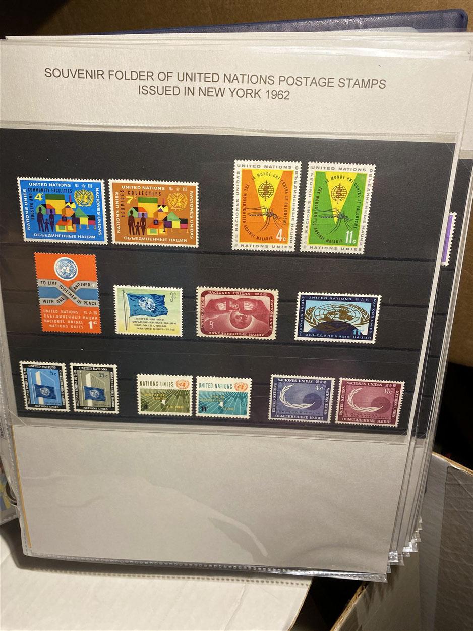 Large lot of Souvenir Issue Unused Stamps