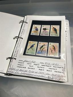 2 Binders of Stamps - Topical - Birds