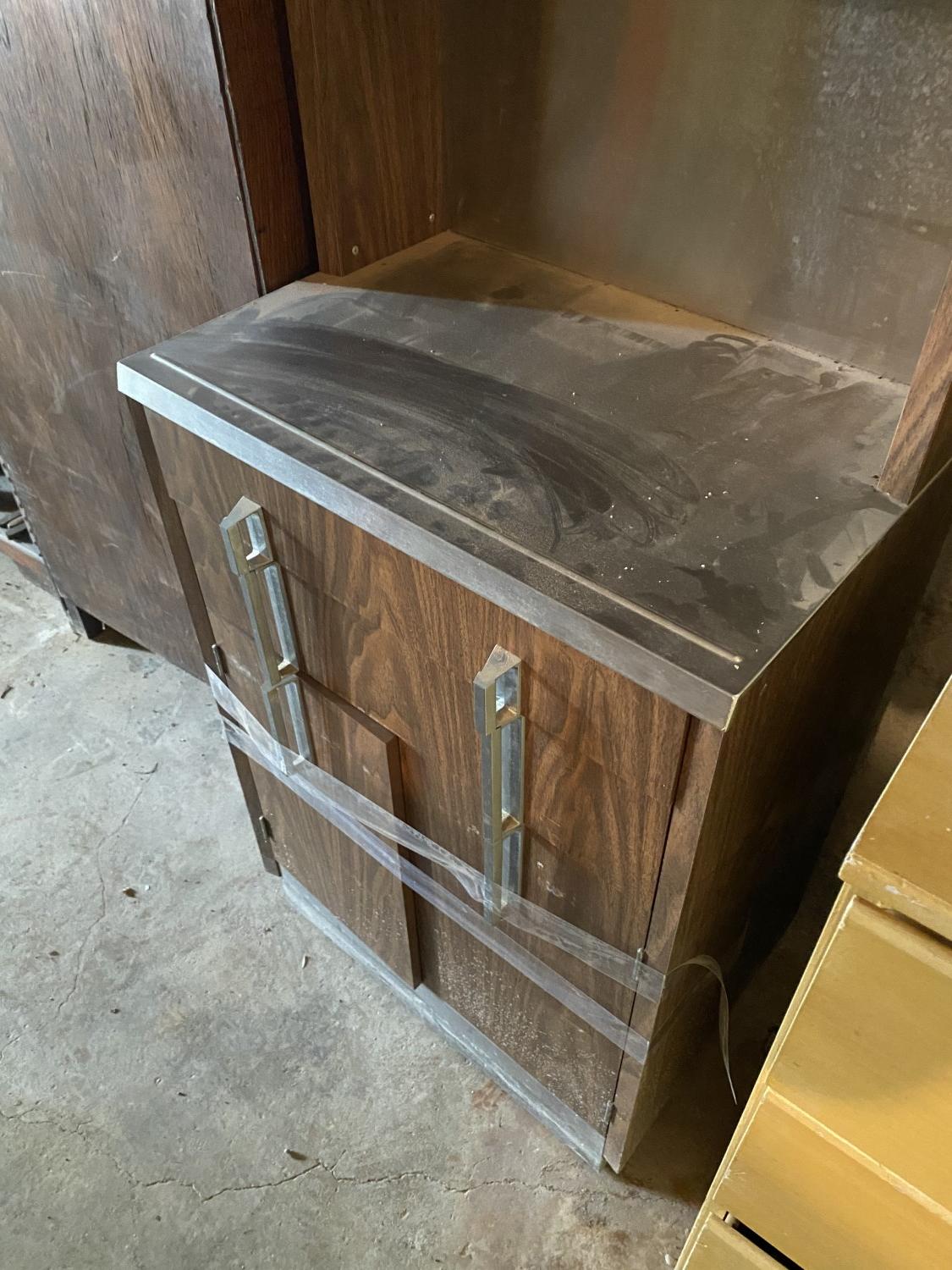 2 vintage medical cabinets