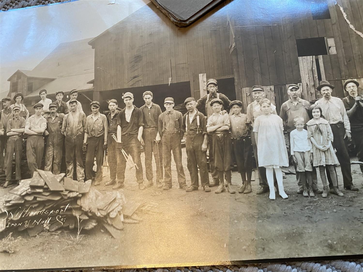 Group lot antique paper, photos