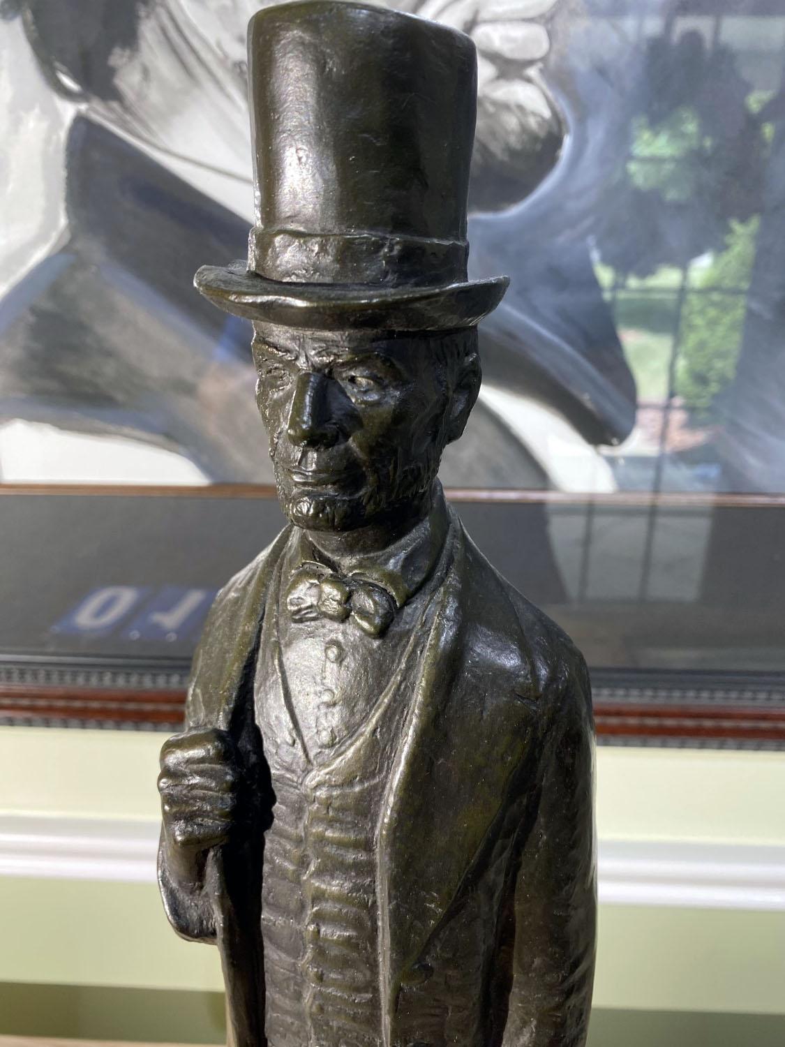 Vintage Abraham Lincoln Statue