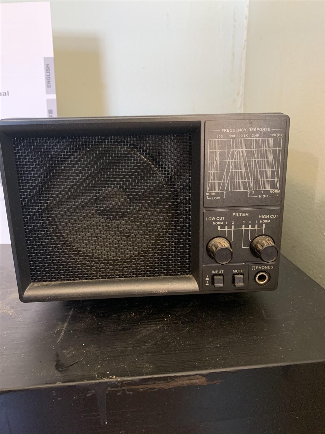 Yaesu SP-2000 External Speaker w/Filter