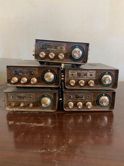 5 Lafayette 625 CB Radios