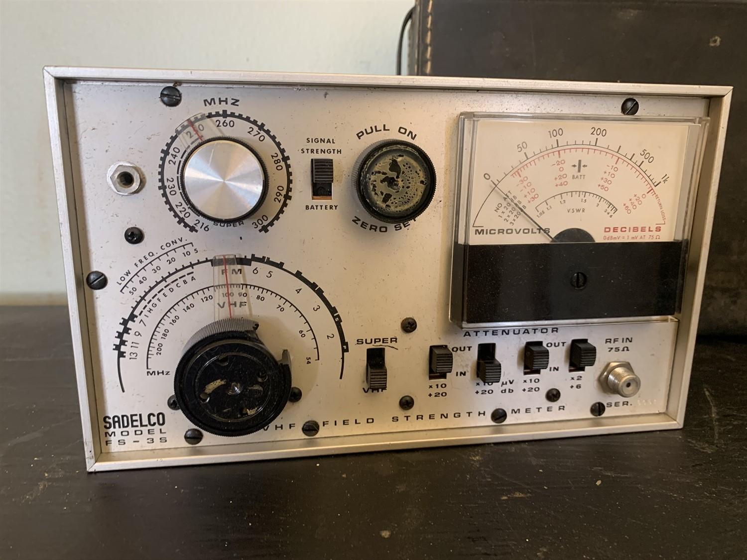 Palstar Inc & Sadelco Wattmeter