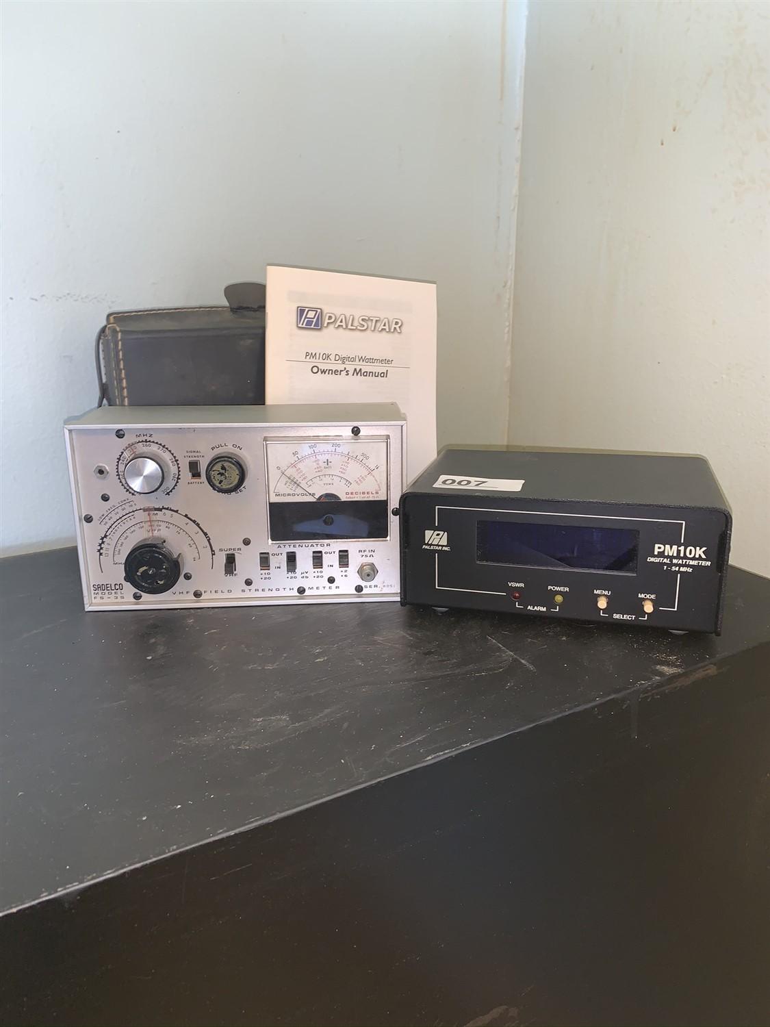 Palstar Inc & Sadelco Wattmeter