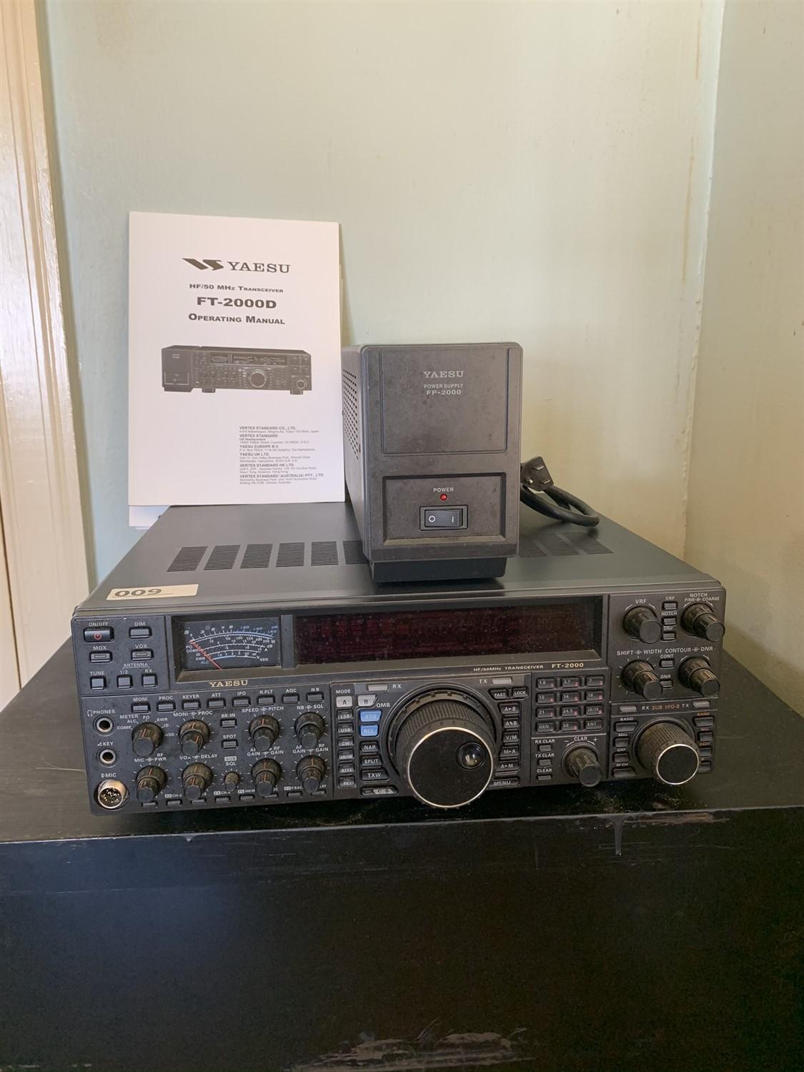 Yaesu Transceiver & Power Supply