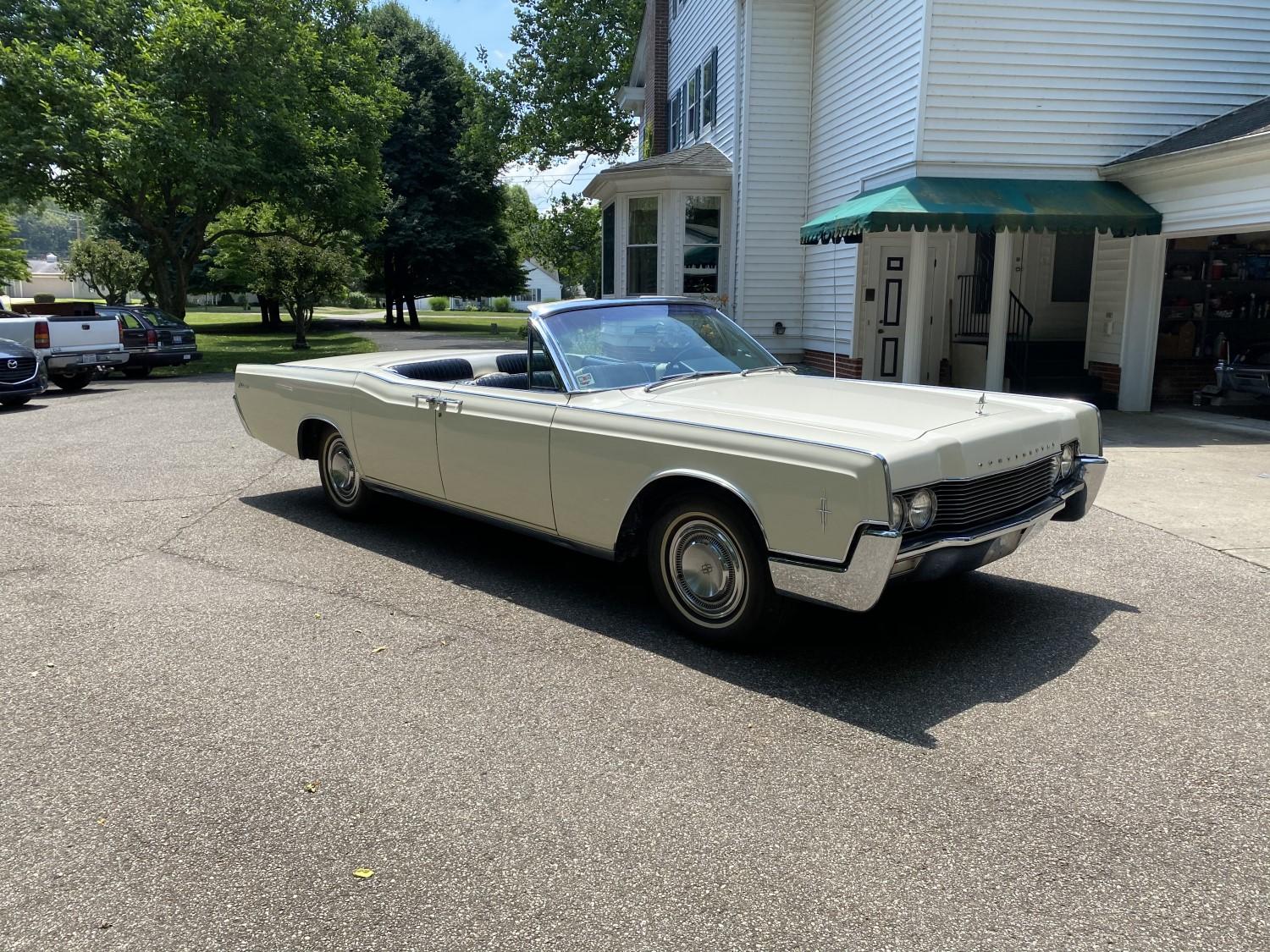 Single owner 1966 Lincoln Continental Convertible in Excellent Condition