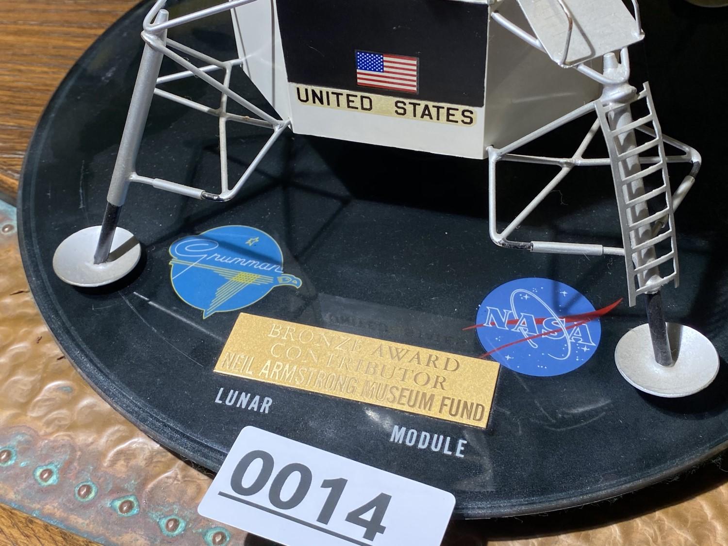 Rare Grumman Nasa period Lunar Module model