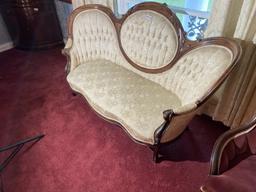 Victorian Couch and Rocker