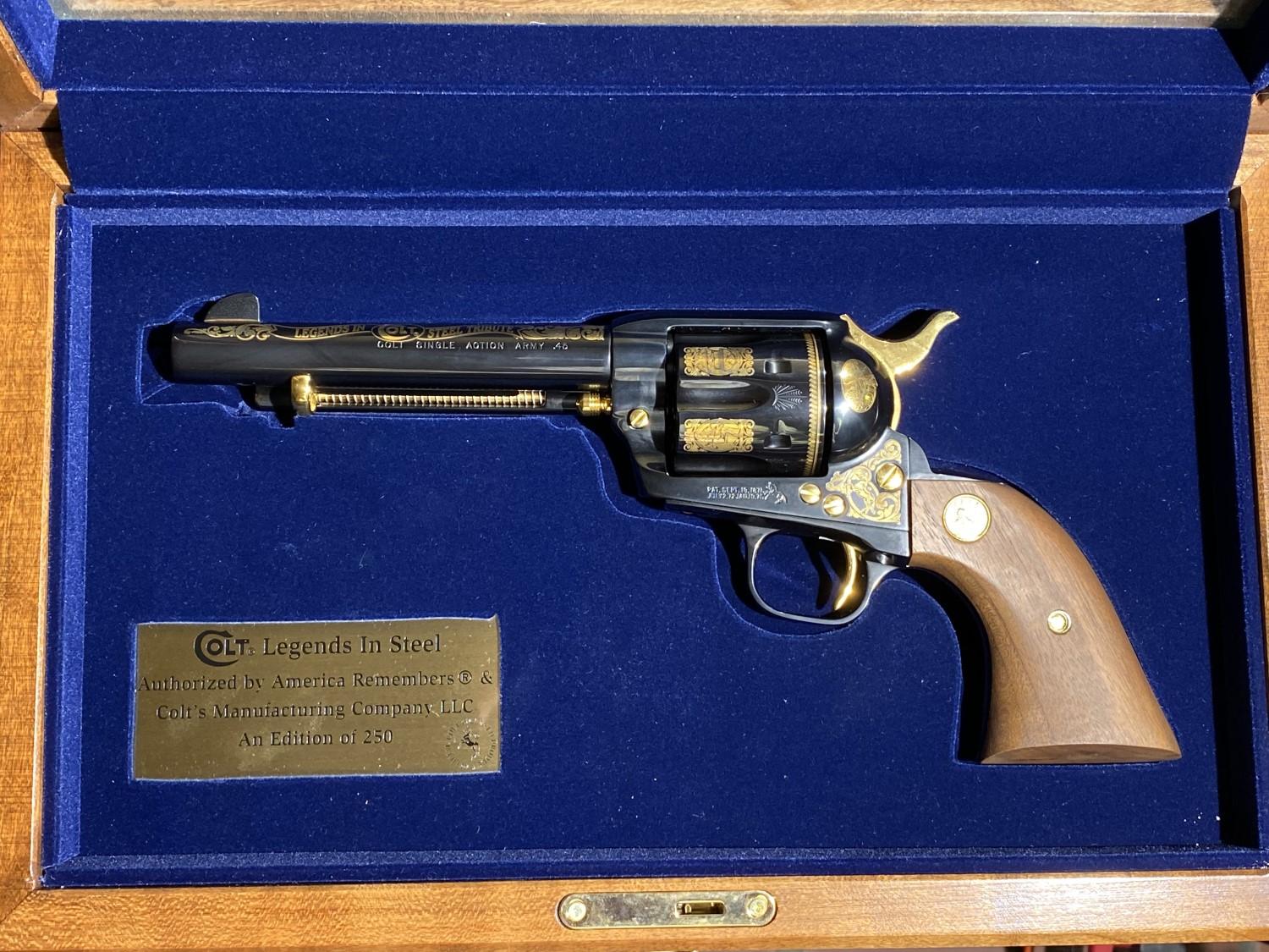 Colt Single Action Army Revolver Edition of 250 by America Remembers