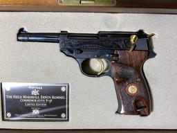 Authentic period German P-38 Pistol - Erwin Rommel edition