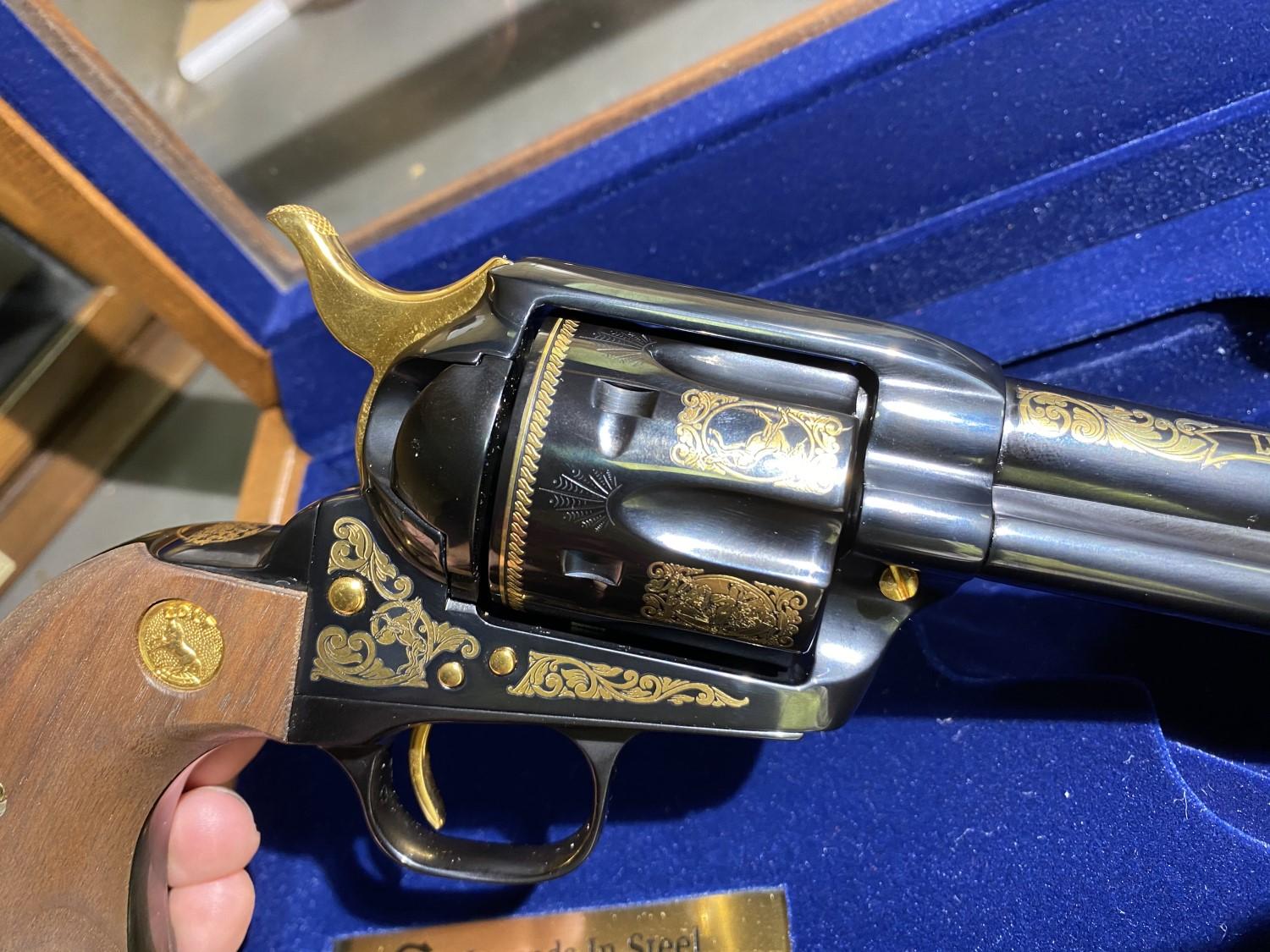 Colt 45 Cal Peacemaker Single Action Army Revolver Edition of 250 by America Remembers