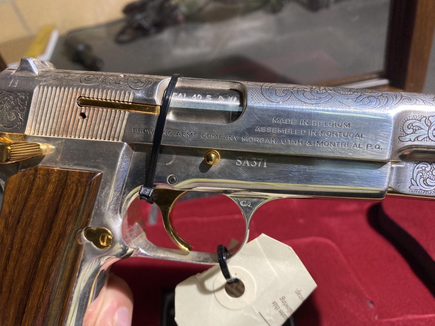 Browning High Power commemorative Pistol in Case