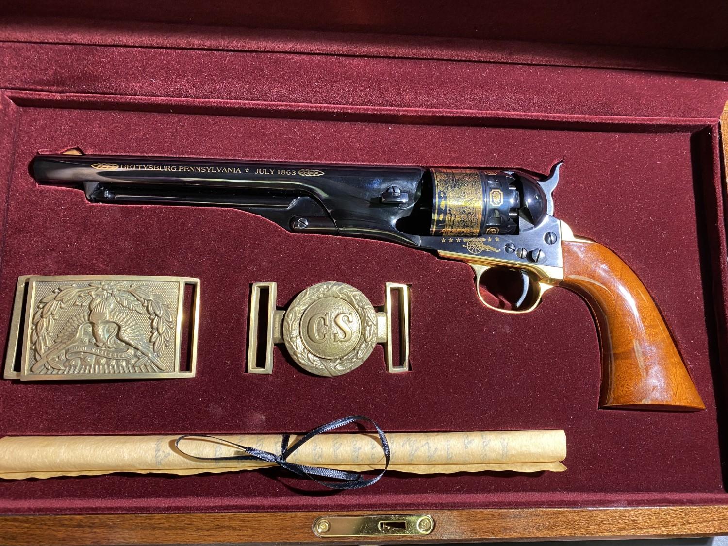 Gettysburg 1863 Black Powder Revolver