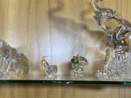 Group lot Swarovski crystal plus Lenox Elephant