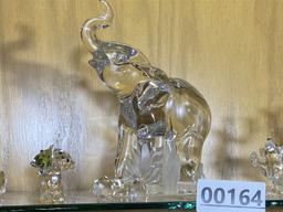 Group lot Swarovski crystal plus Lenox Elephant