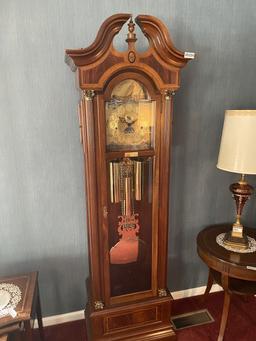 Vintage Baldwin Moonphase tall cased clock