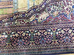 Fine Unusual Vintage Silk Persian Rug or Carpet