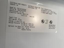 Frigidaire Refrigerator Freezer Unit