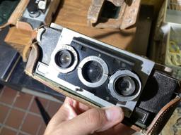 Pair of David White Vintage Stereo Realist Cameras