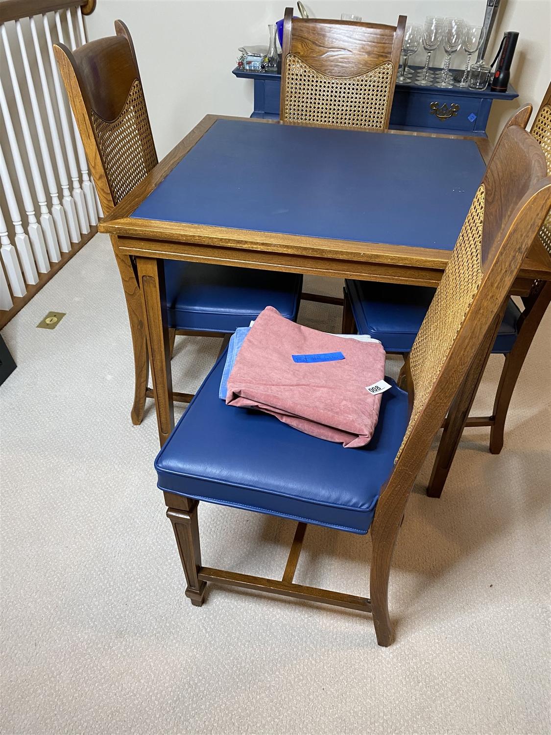 Vintage Mid Century Folding table and chairs set