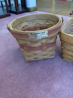 4 Longaberger Baskets