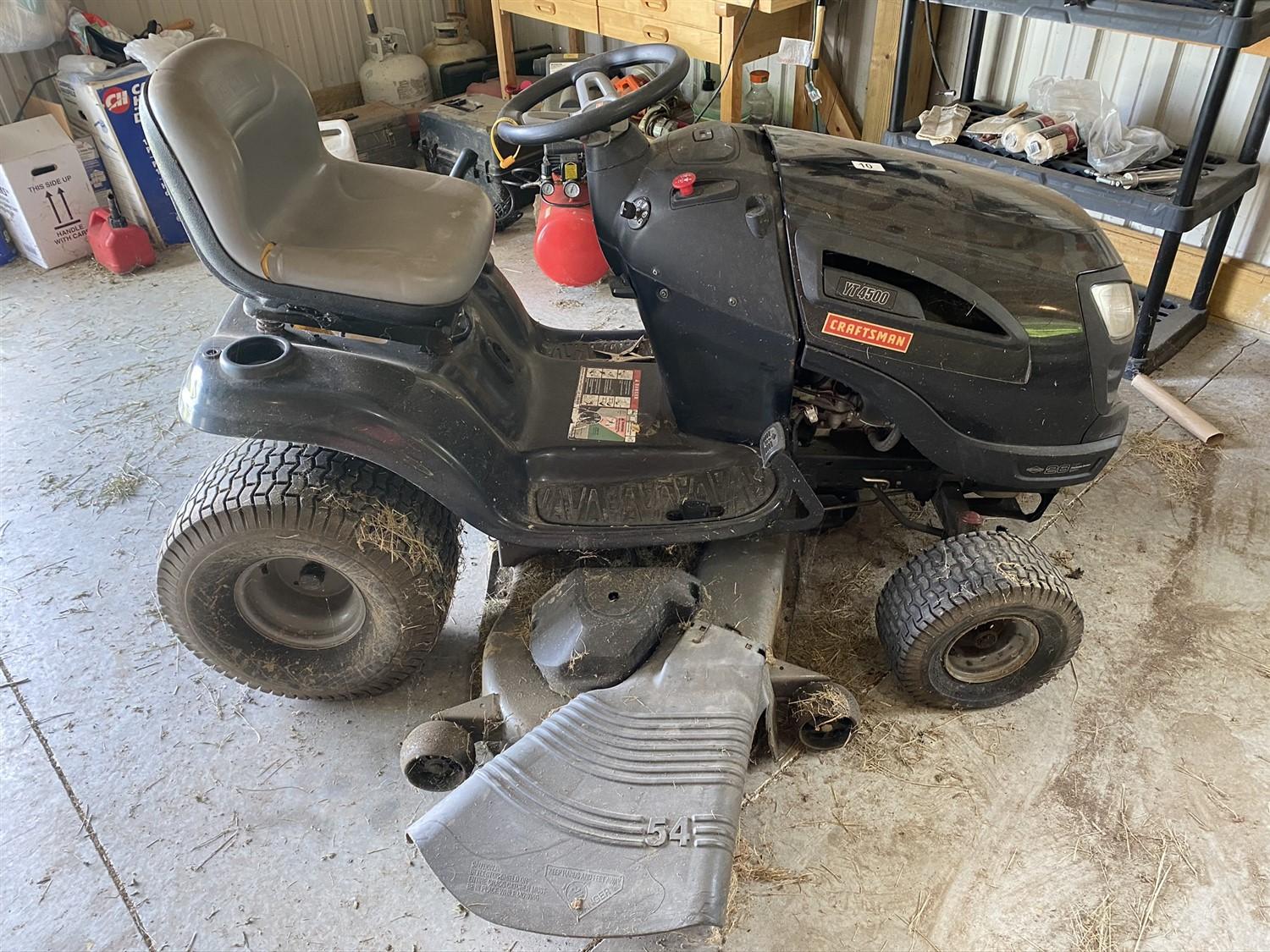 Craftsman YT 4500 Riding Lawn Mower