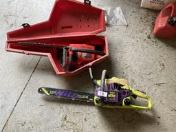 2 Chainsaws including newer Poulan 18" Wild Thing