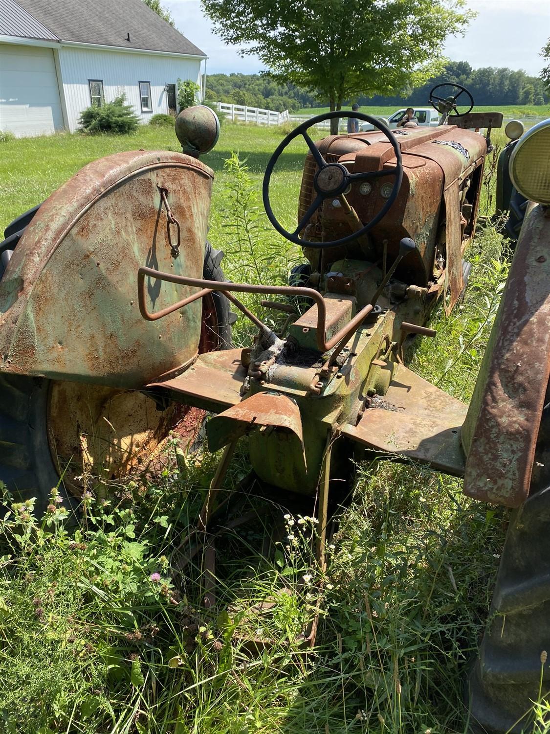 1938 Vintage Oliver 70 Row Crop Farm Tractor