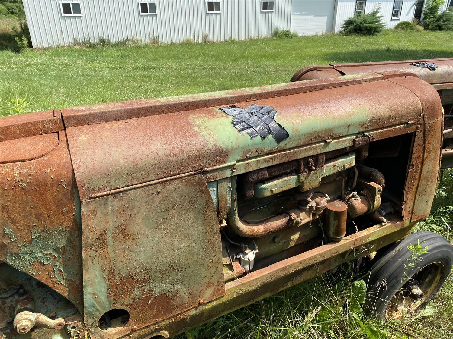 1938 Vintage Oliver 70 Row Crop Farm Tractor