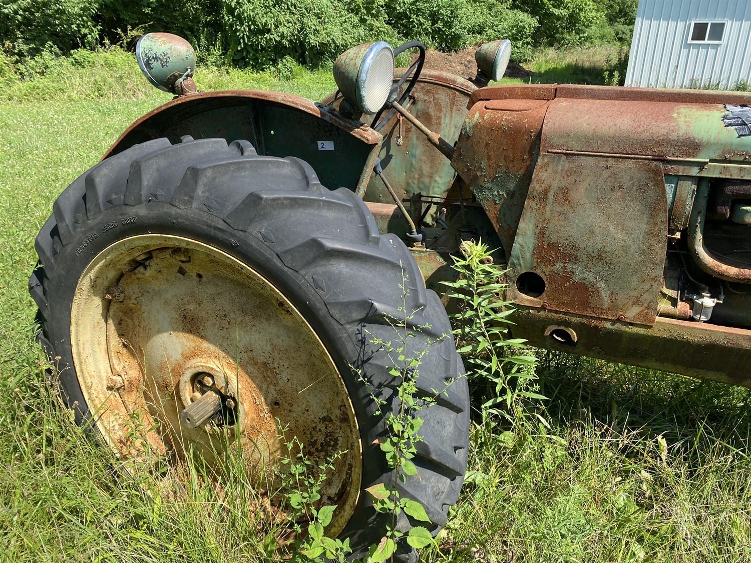 1938 Vintage Oliver 70 Row Crop Farm Tractor