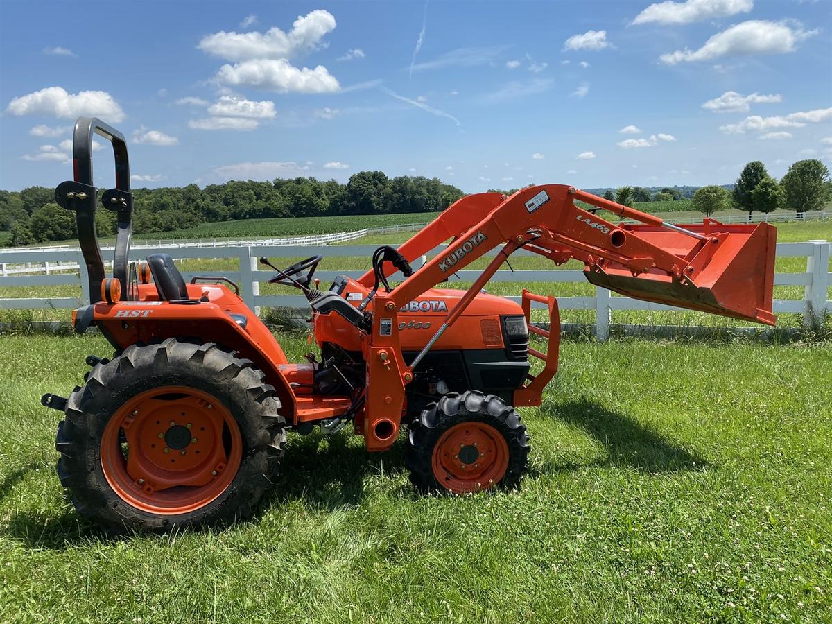 Kubota L3400 HST 4WD Tractor w/ 92 hours