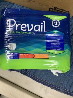 Prevail medium adult diapers