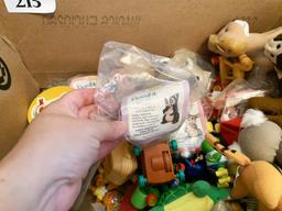 Group of Vintage McDonalds Happy Meal Toys