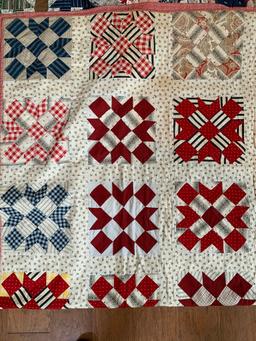 4 Vintage Patch Quilts