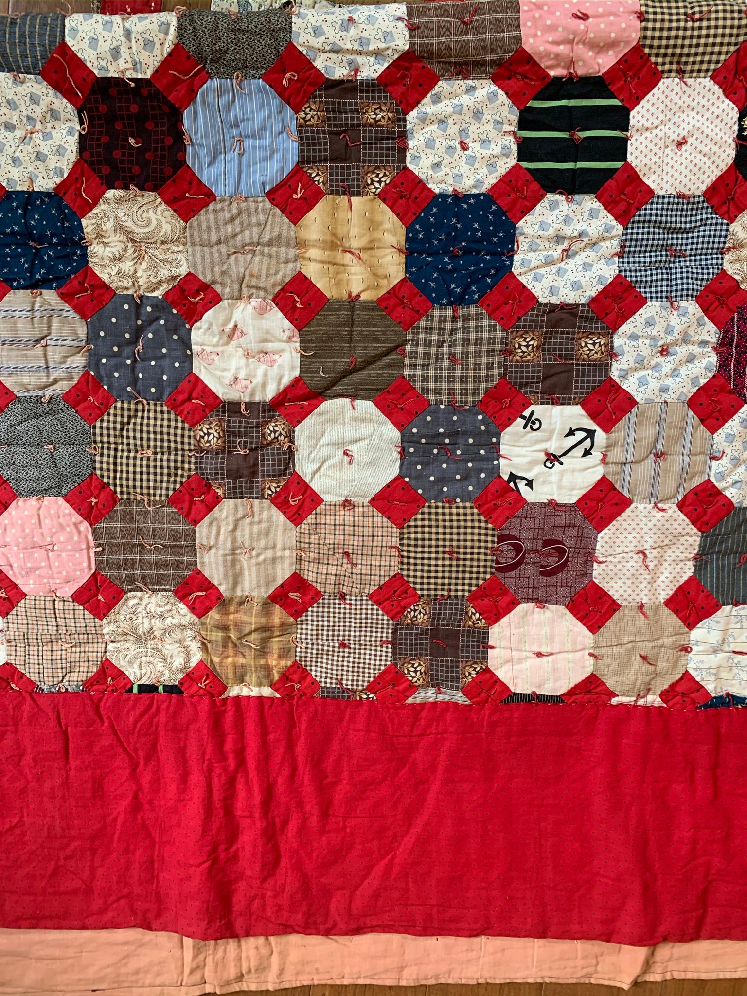 4 Vintage Patch Quilts