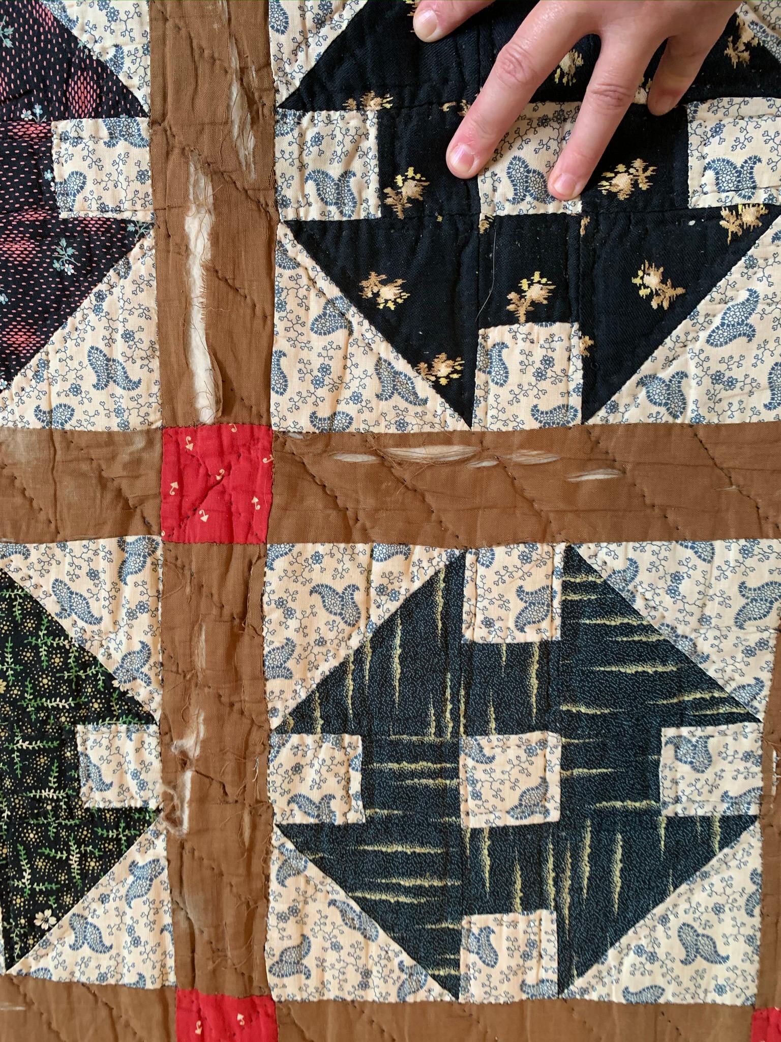 4 Vintage Patch Quilts