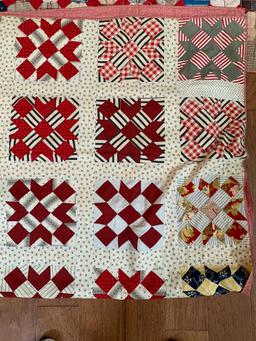 4 Vintage Patch Quilts