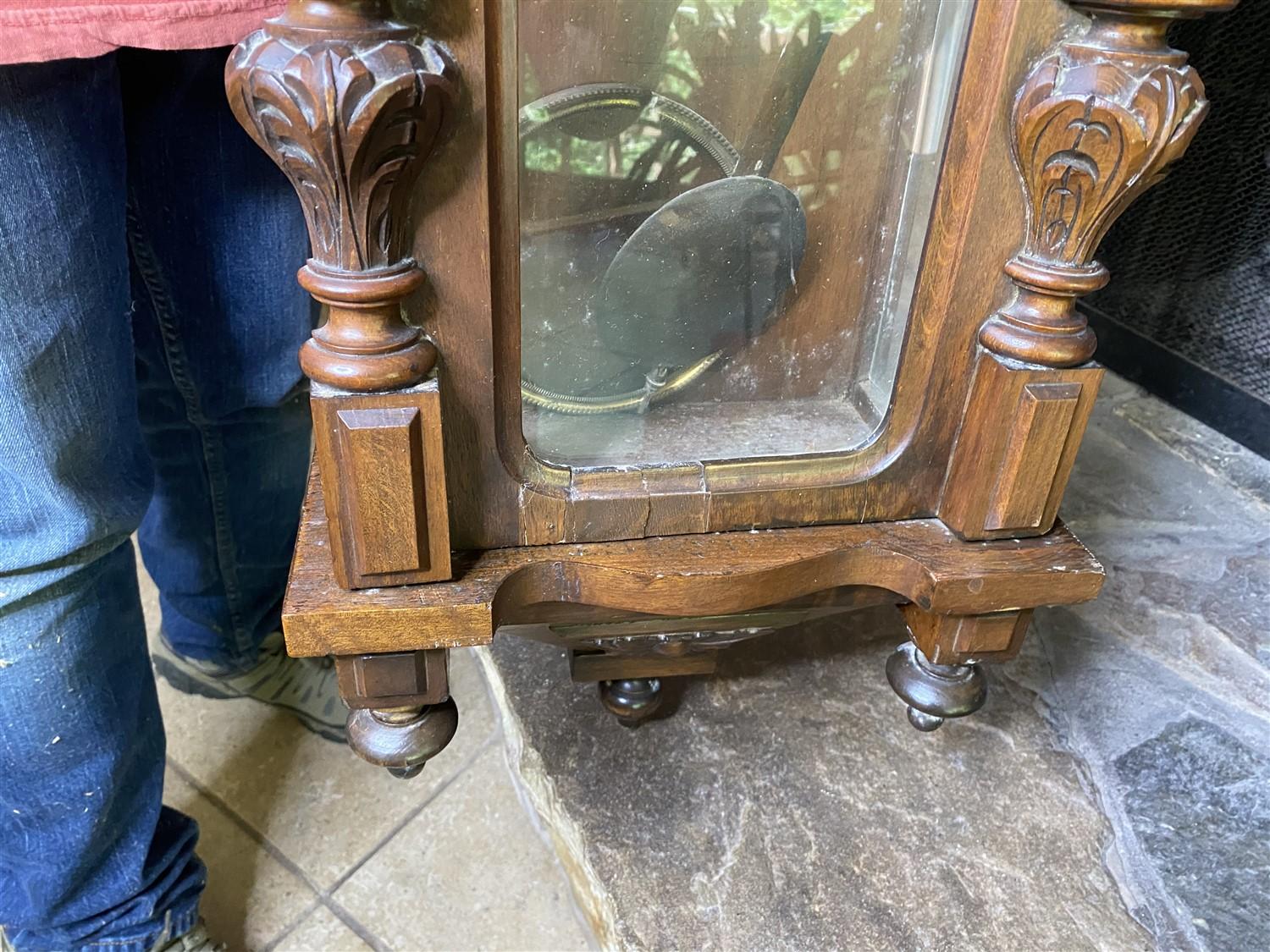 Antique Clock with elaborate design