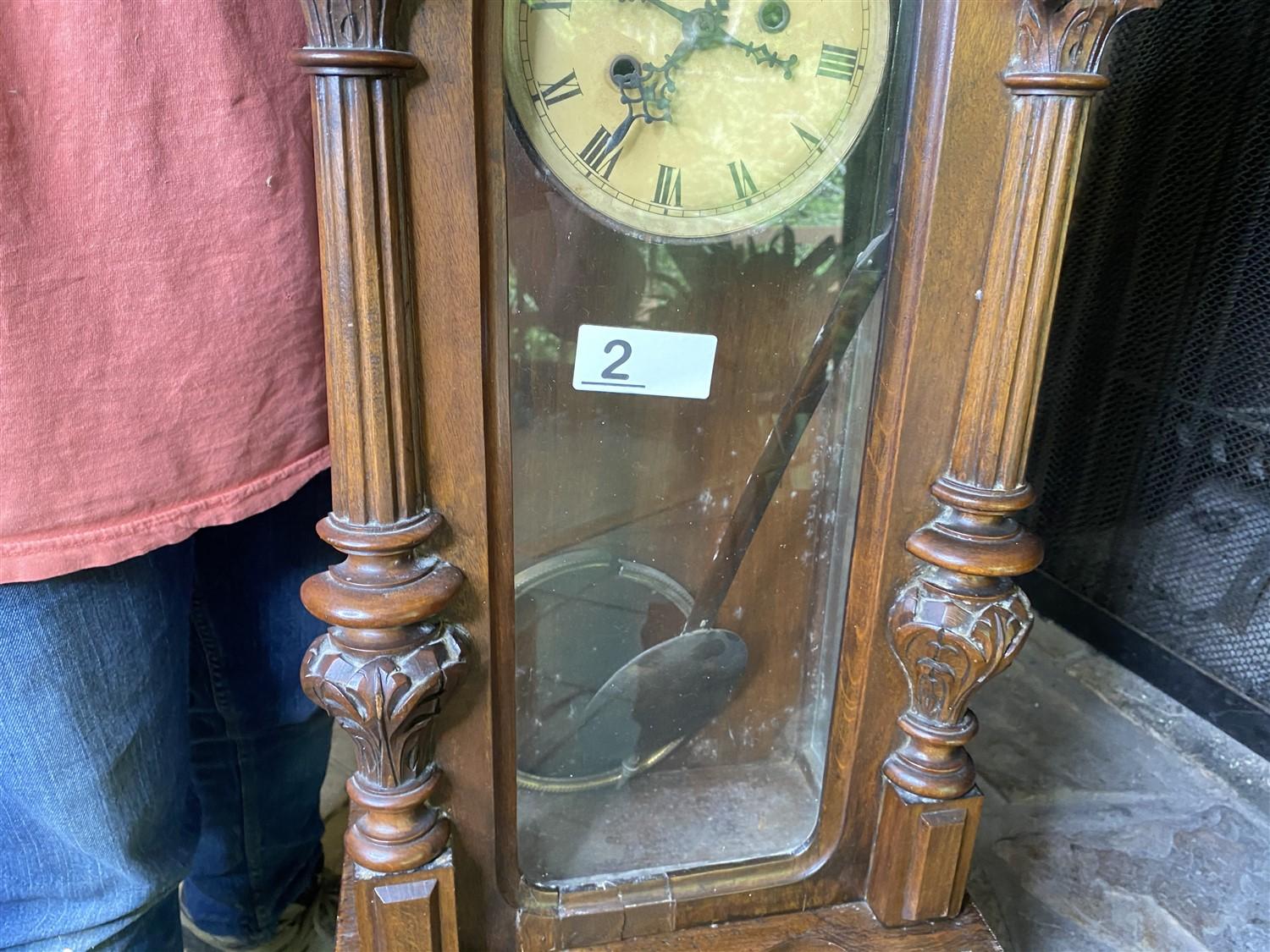 Antique Clock with elaborate design